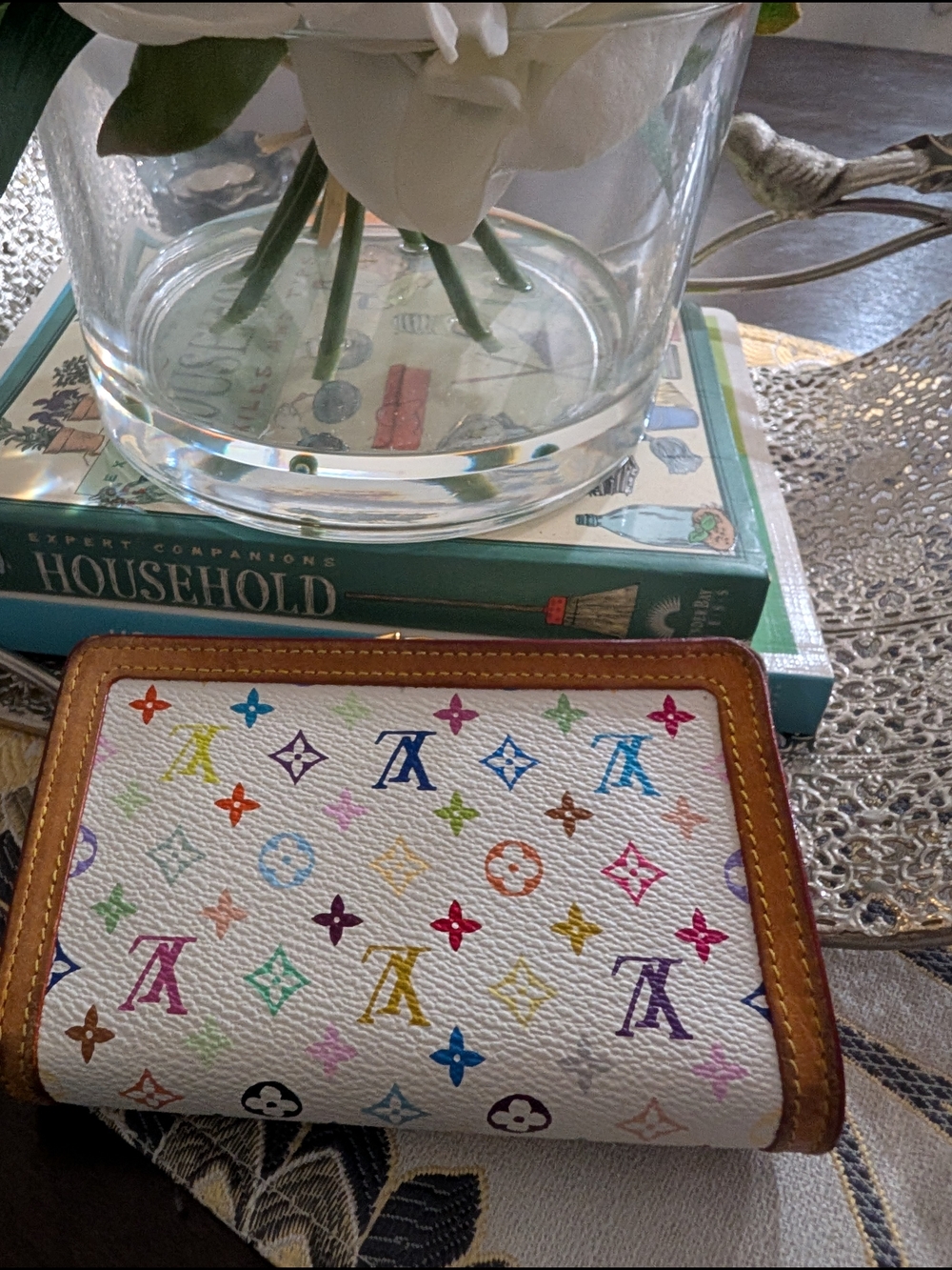 Louis Vuitton Murakami Multicolor Monogram French Wallet - Picture 7 of 17